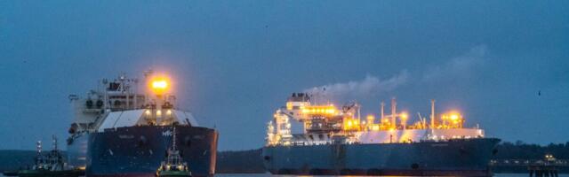 Eesti Gaasi talvevaru jõudis Klaipedasse