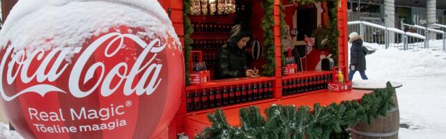 Rotermanni ja Coca-Cola koostöös on avatud Rotermanni kvartali peaväljakul seninägematu jõuluturg