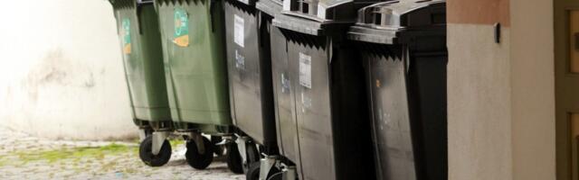 Tartus süütavad teismelised pürotehnika abil prügikaste