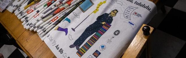 Tuhandete inimeste tikitud piltvaip valmis veretilkadest hoolimata