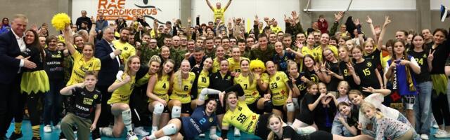 DELFI FOTOD | Võtmemängijata Rae naiskond kaotas eurosarjas, kuid tagas ajaloolise edasipääsu