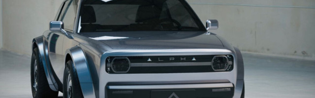 FOTOD. Retronunnu elektriauto Alpha Ace