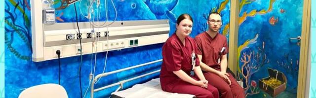 IVKH laste vastuvõtukabinetid EMOs on nüüd kui värviküllad fantaasiamaailmad