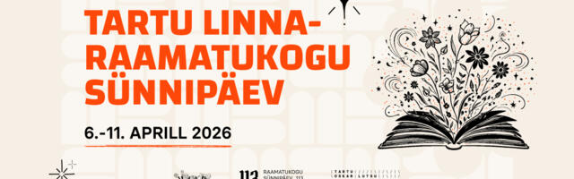 Tartu Linnaraamatukogu tähistab 113. sünnipäeva