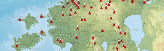 Eesti linnade ja valdade kõrgemaid tipud on nüüd kaardile kantud