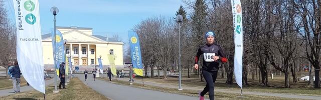 Kohtla-Järve pargijooksule tuli üle saja rahvasportlase
