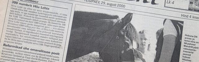 HIIU LEHT 25 AASTAT TAGASI | Varastati kütet