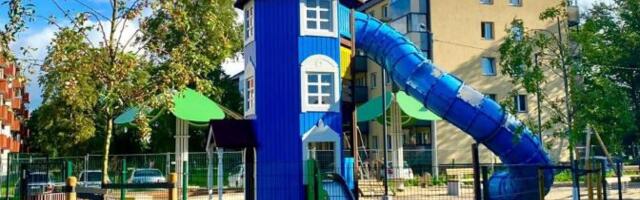 Karjamaa pargis avati Muumi-stiilis mänguväljak