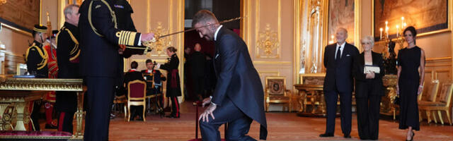 VIDEO | Kuningas Charles lõi David Beckhami rüütliks