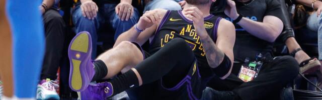 Luka Dončic sai NBA play-off’ide eel vigastada