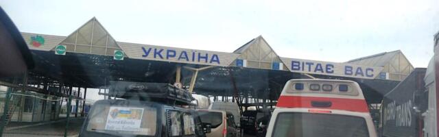 Hiiumaa kiirabiauto sõitis appi Ukrainasse