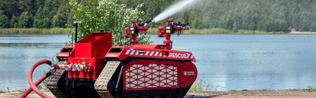 Eesti kaasab päästetöödele tuletõrjerobotid