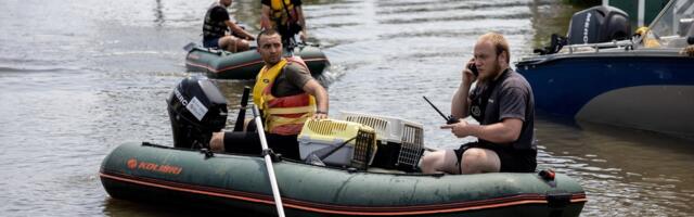 Vene väed pommitavad üleujutuse eest evakueeruvaid Hersoni elanikke