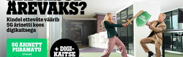 Turvalise 5G ärinetiga oled küberkurjategijatest sammu ees ja seda turu parima hinnaga!