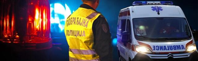 U sudaru dva taksija, povređeni vozač i putnica: Udes u Nišu