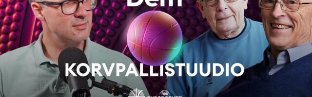 OTSE KELL 12.15 | Elukogenud pilk Riia kossumöllule: korvpallistuudios külas Priit Tomson ja Aadu Kana