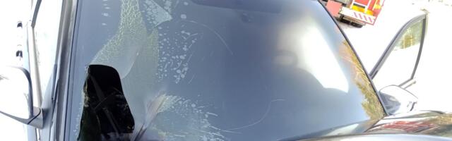 Mukri loodusraja parklas põles auto