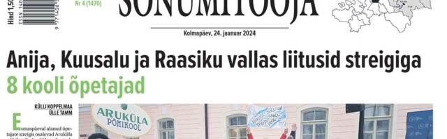 Sõnumitoojas 24. jaanuaril