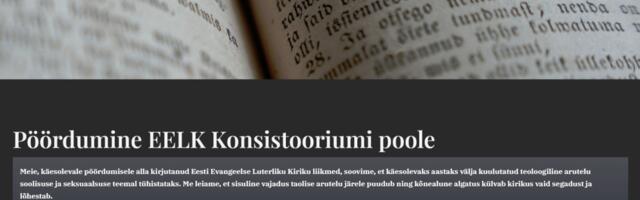 EELKs algas kampaania soolisuse-arutelust loobumiseks