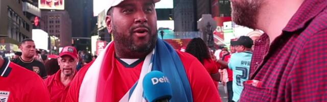 DELFI VIDEO USA-st | Panama fännid võtsid Times Square’i üle. Aga kuhu jäid inglased?