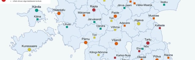 Reoveeuuring ennustab nakatunute arvu kasvu Põhja-Eestis