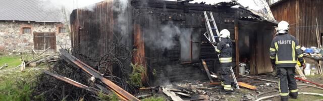 Lõuna päästekeskuse päästjad said väljakutsed Põlva-, Viljandi- ja Jõgevamaalt