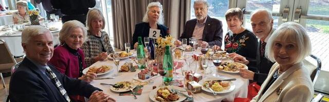 Majandusklubi jõulupidu Läti Keskuses