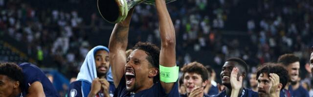 Üleminutitel viigistanud PSG võitis UEFA Superkarika penaltiseerias