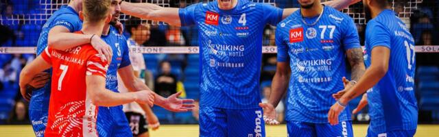 Pärnu Võrkpalliklubi alistas Läti klubi Daugavpilsi neljas geimis