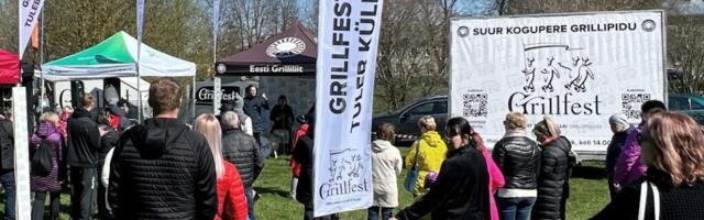 Pirital toimub suur kogupere grillipidu „Grillfest tuleb külla!“