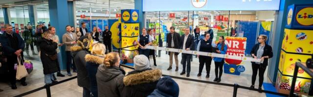 Lidl avas Järve Keskuses oma 22. kaupluse Eestis