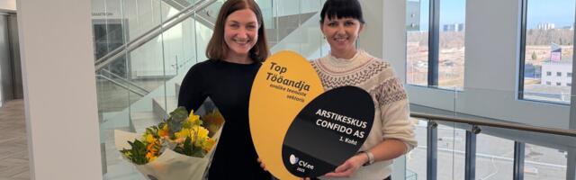 Confido tunnistati avalike teenuste sektori ihaldatuimaks tööandjaks