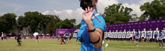 Reporter Tokyos: Esimese eestlasena astus võistlustulle vibulaskja Reena Pärnat