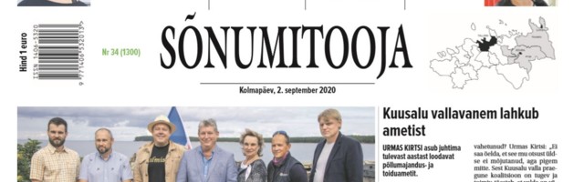 Sõnumitoojas 2. septembril