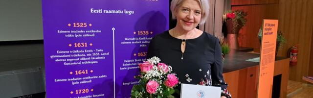 Järvamaa parim maaraamatukoguhoidja on Margit Leesmaa