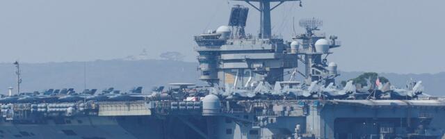 USA tulistas alla oma lennukikandjale lähenenud Iraani drooni