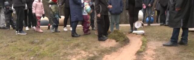 Munamäe torni suvehooaja avas munaveeretamise mäng