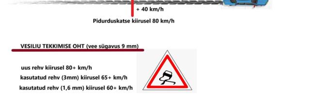 Tähelepanu: rehvivahetus