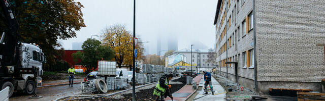 Tallinna linn leidis äsja valminud Lastekodu tänaval ohtralt puudusi