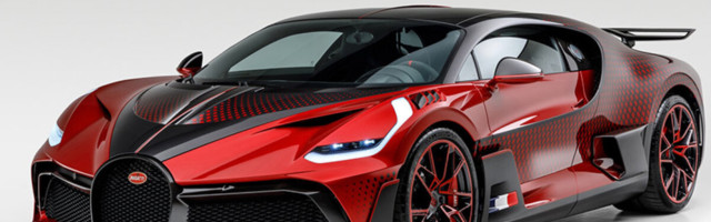 Bugatti Divo, mille värvimine vältas kaks aastat