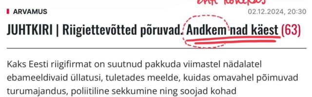 Varro Vooglaid: riigiettevõtted aetakse pankrotti, et teatud huvigrupid saaksid need üles osta