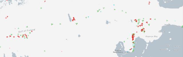 Pärast rünnakuid Vene sadamatele on Soome lahes ankrus üle 50 tankeri