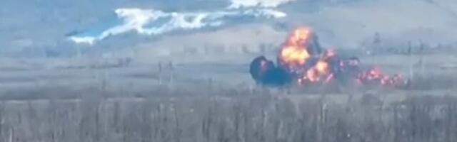 VIDEO | „Kokkuvarisemise lähedal.“ Ukrainas lasti alla järjekordne venelaste Lendav Tank. Ekspert selgitab, miks see oluline on