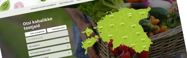 Valmis kohalike toidu- ja joogitootjaid koondav üle-eestiline andmebaas