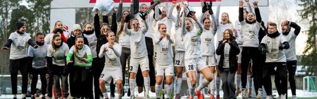 Kaheksanda järjestikuse meistritiitli saanud Flora lõpetas hooaja võidukalt