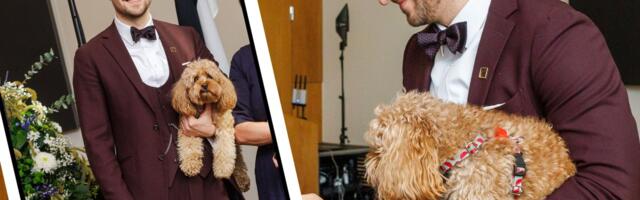 „Kas minister peaks teenetemärke üle andma just sel moel?“ Koera kaenlasse võtnud Hendrik Terras sattus netirahva huviorbiiti