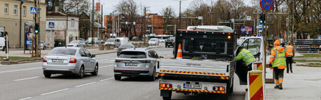 Hipodroomi ristmikul Tallinnas algavad ajutised liikluspiirangud