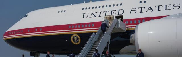 VIDEO | Elevil Donald Trump sai esimest korda Katari kingitud uue lennukiga lennata