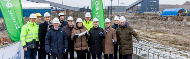 Eesti Energia asetas nurgakivi uuele Enefit 280 tehasele