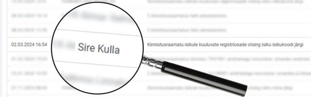 Hulgaliselt eestlaste andmeid vaadanud naine väidab, et otsib endale isikukoodide kaudu kinnisvara